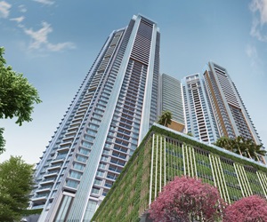 Tower as seen from the street