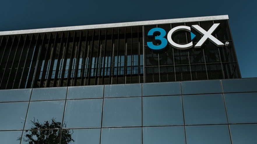3CX company sign on building