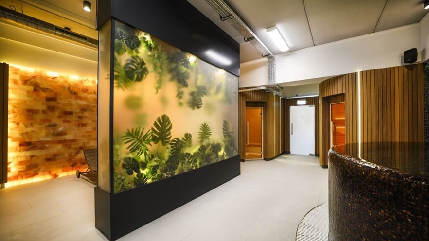 Interior of Aquarel Health and Spa Center Reception