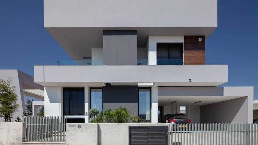 Front of the house from the street