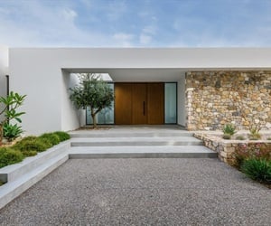 Front entrance by day