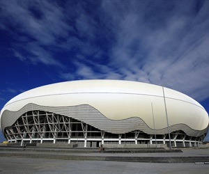 The stadium from outside