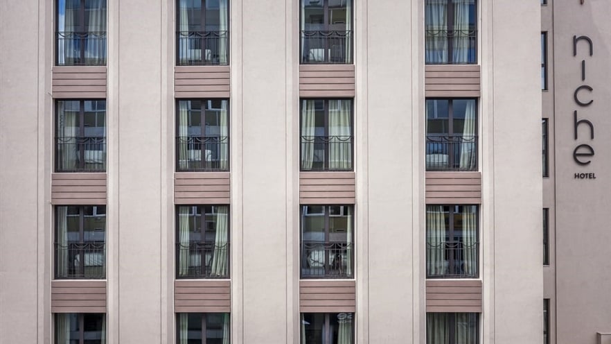 Windows and balconies
