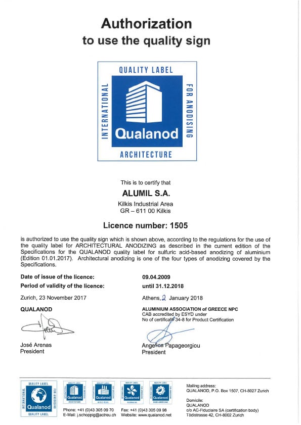 Qualanod-Architecture-2018_en Qualanod-Architecture-2018_en