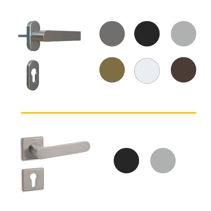 Handles and colors