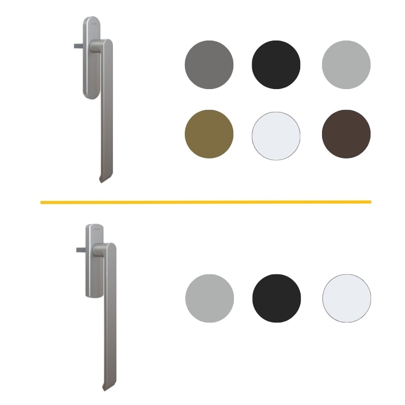 Handles and colors
