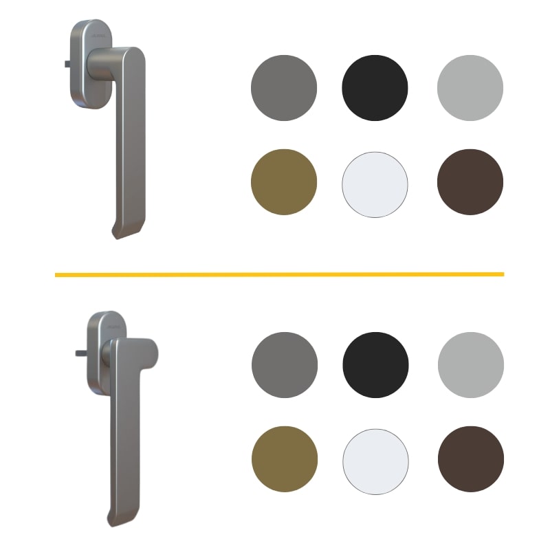 Handles and colors