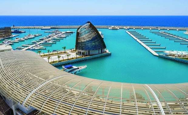 Ayia Napa Marina: Ένα κορυφαίο έργο με προηγμένα συστήματα ALUMIL