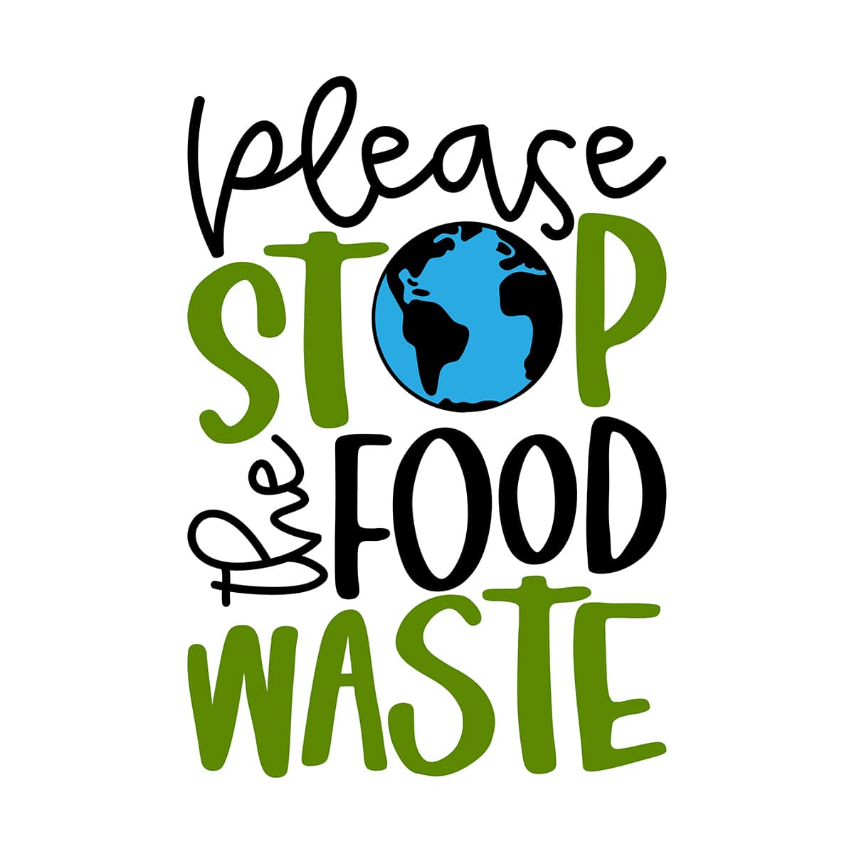 Please stop the food waste