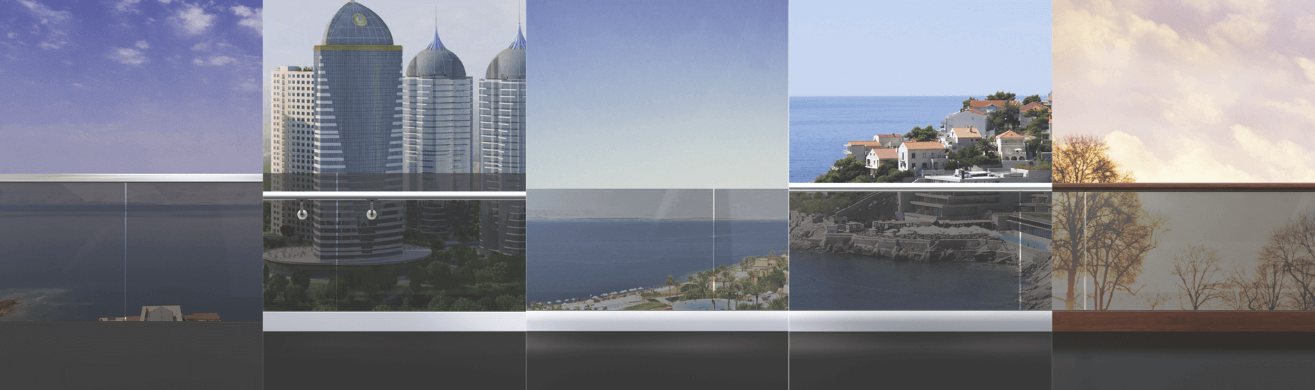 Glass railing m8200