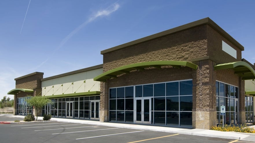 Πορτα αλουμινιου εξωτερικη για σούπερ μάρκετ SMARTIA M15000 BR