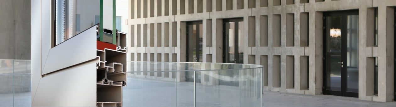 Sustav za ulazna vrata bez termičkog prekida SMARTIA M15000