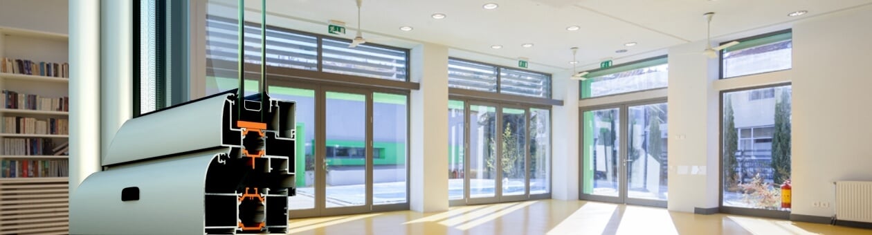 Entrance doors insulated system COMFORT M20000