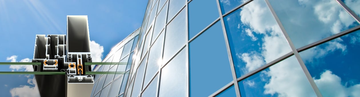 High-performance Curtain Wall system SMARTIA M7