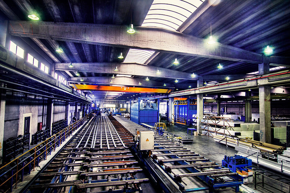 Conveyor Belt for aluminium profiles