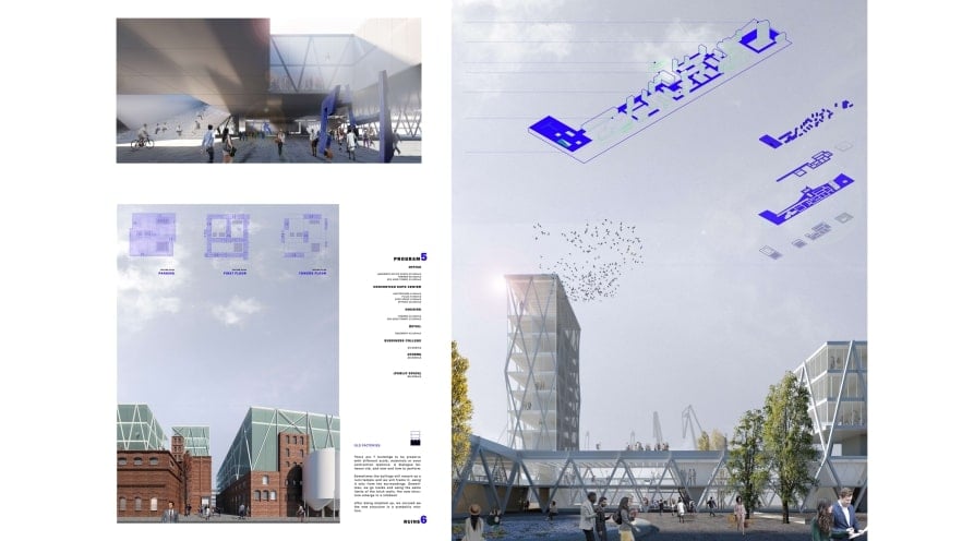 arxellence-2-competition-1st-prize-the-lodge-b Second plate of the first prize of ArXellence 2: The Lodge, created by Alejandro Piqueras