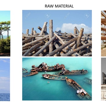 Inspiration found in nature, materials and boats