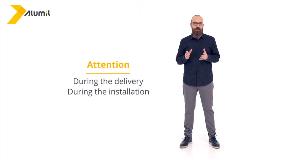 Installation, delivery and maintenance instructions
